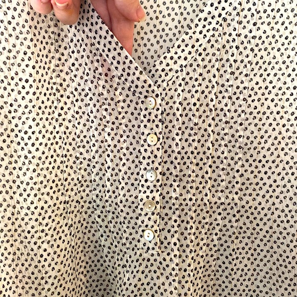 Rose + Olive Sheer Printed Tank - Picture 3 of 8